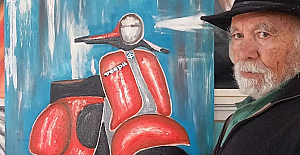 Moliceiro Vespa Clube recebe obra de artista ilhavense.png